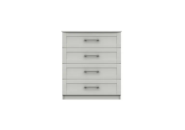 Fenchurch 4 Drawer Chest - White