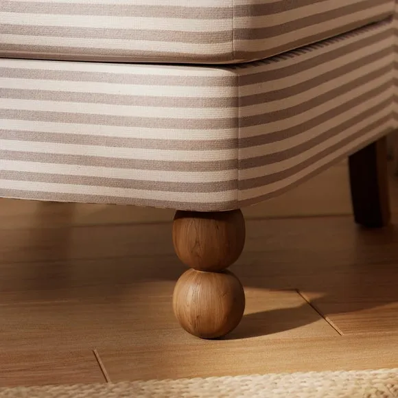 Pip Linford Stripe Accent Chair 5