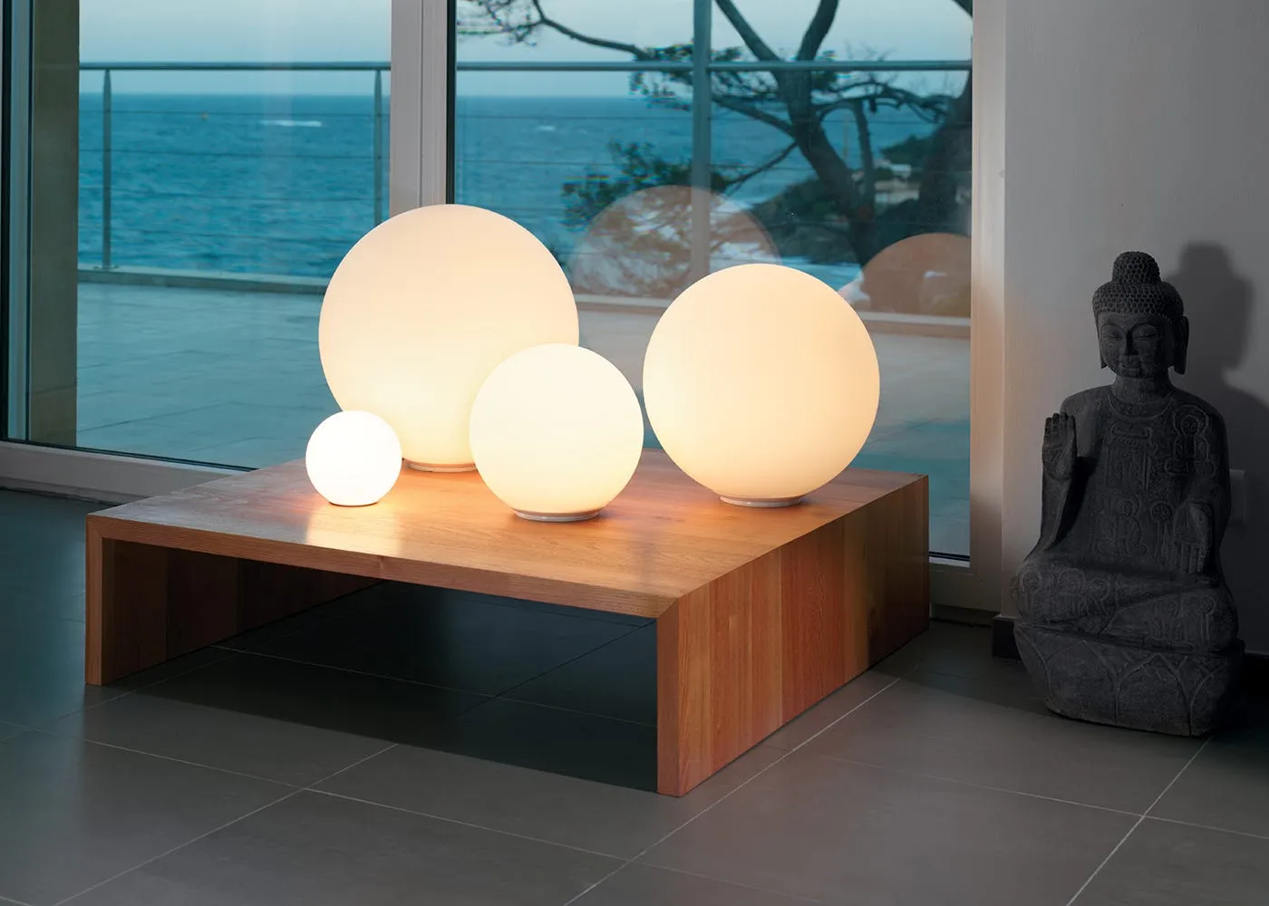 Artemide Dioscuri Table Light 14cm 3