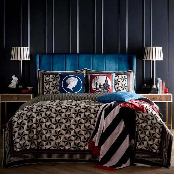 Laurence Llewelyn-Bowen Arcadia Velvet Square Cushion 4