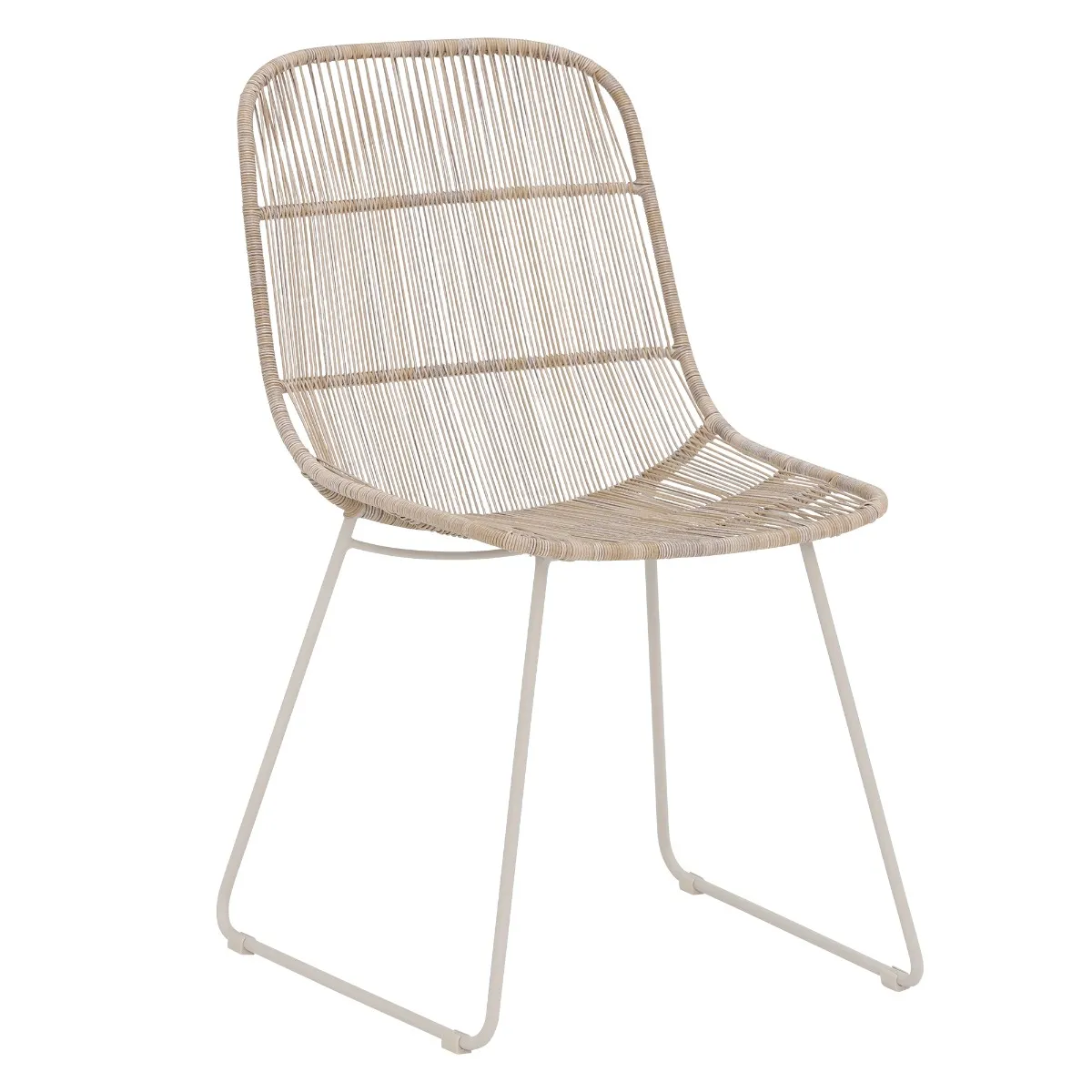 Palma Garden Side Chair, Linen