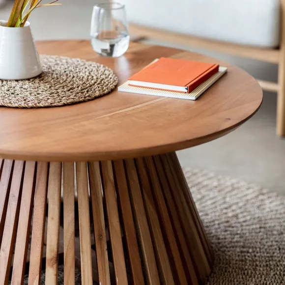 Dawson Slatted Coffee Table 6