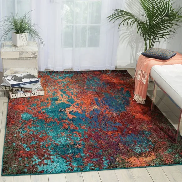 Multi Coloured Celestial Atlantic Rug 3