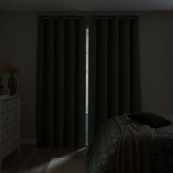 Calista Eyelet Curtains (Blackout Available) 5