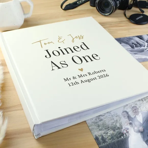 Personalised Traditional Wedding Photo Album