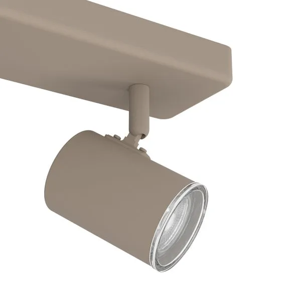 EGLO Consuma 3 Light Adjustable Semi Flush Spotlight Bar 2