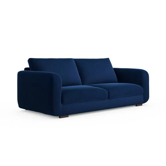 Luca Matte Soft Velvet 4 Seater Sofa 6
