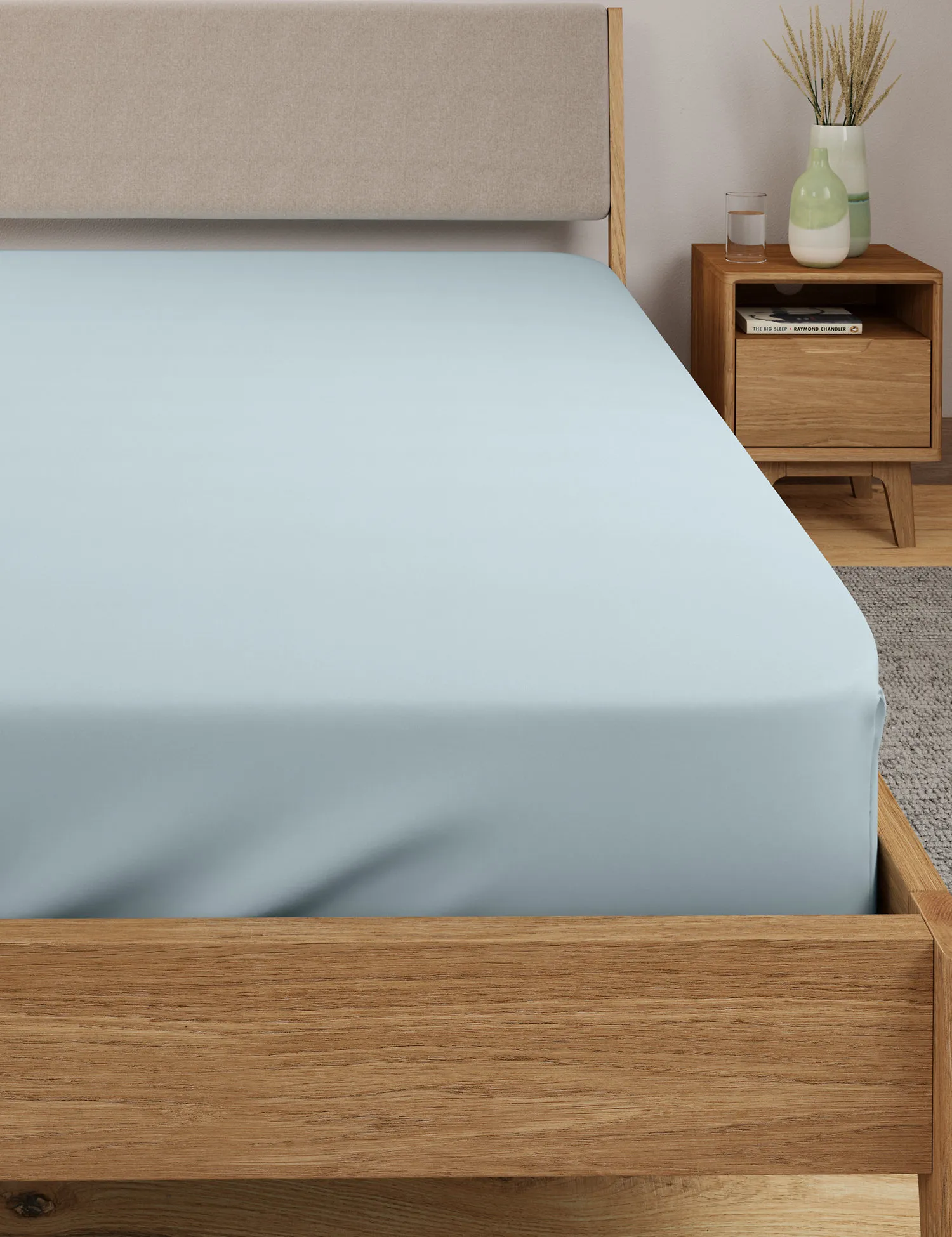 M&S Body Sensor™ Pure Cotton Deep Fitted Sheet