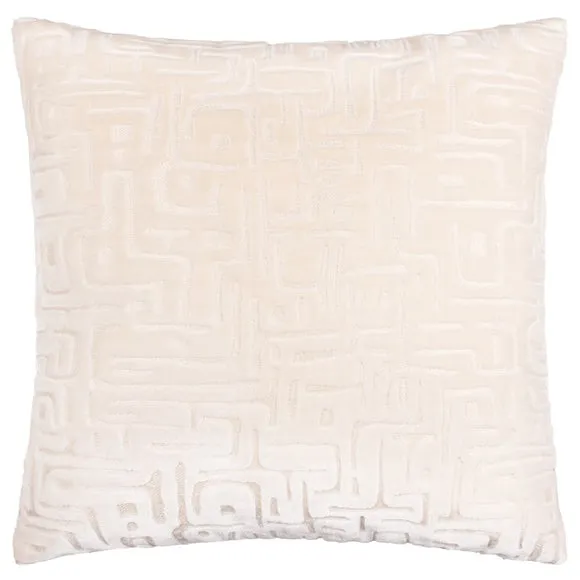 Hoem Soren Geometric Velvet Square Cushion 3