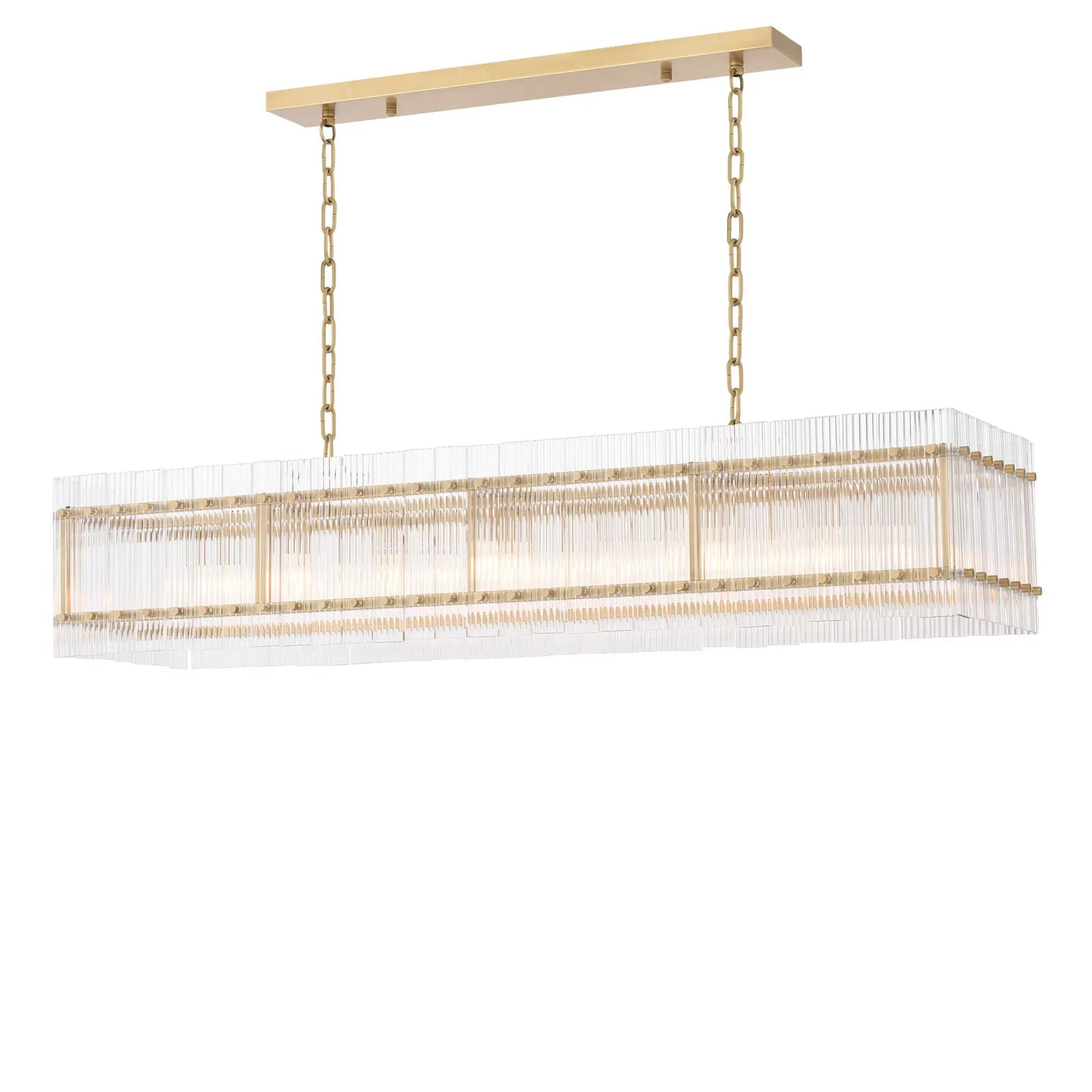 Eichholtz Ruby Rectangular Chandelier Metal | Barker & Stonehouse 4