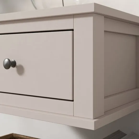 Lynton 1 Drawer Floating Bedside Table 5