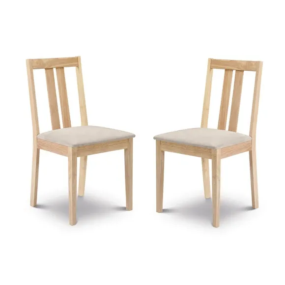 Rufford Set Of 2 Rufford Dining Chairs, Faux Suede 3