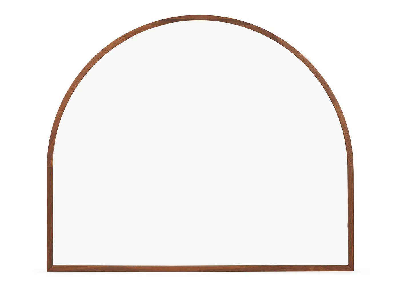 Heal's Anais Mirror Over Mantle Walnut 100 x 120cm 1