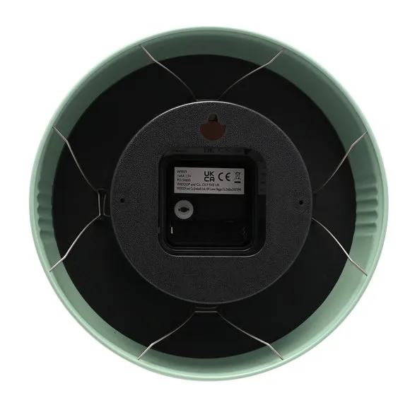 Hometime Retro Round Metal Wall Clock 4