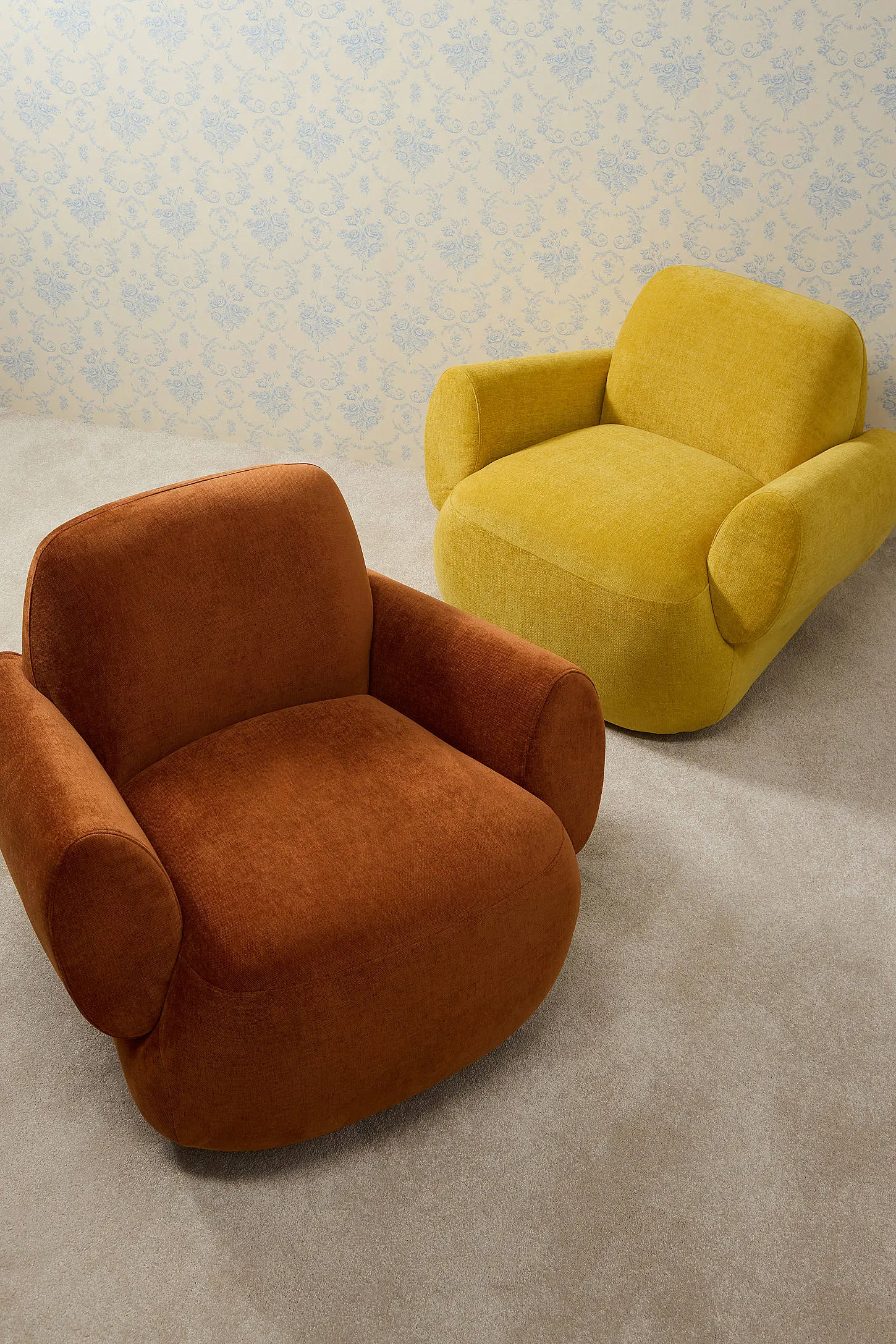 Scott Rust Lounge Chair - Rust 2
