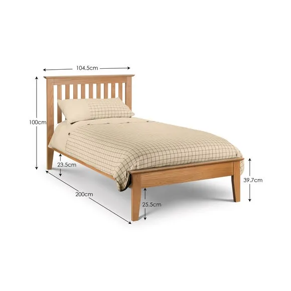 Salerno Wooden Bed Frame 3