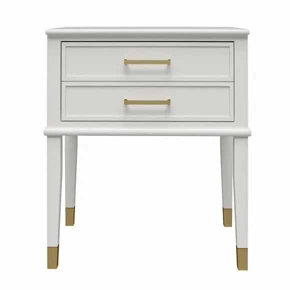 Cosmo Living Westerleigh 1 Drawer Bedside Table 5