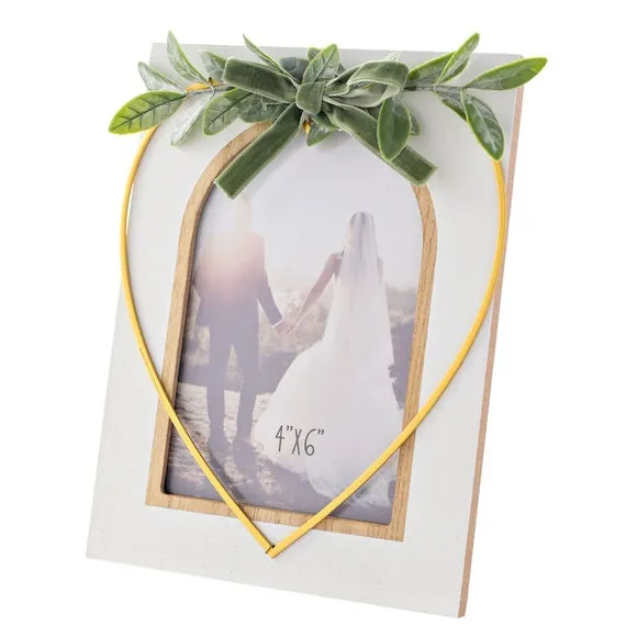 Love Story Gold Heart Photo Frame 3