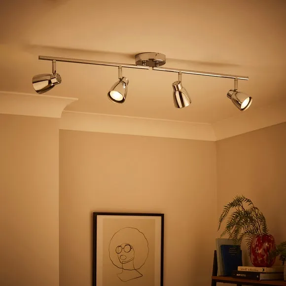 Alto 4 Light Semi Flush Spotlight Bar 2