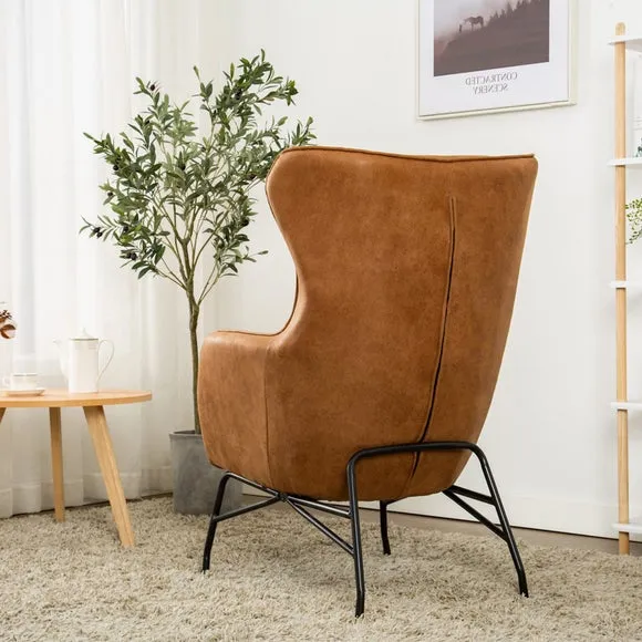 Mason Faux Leather Occasional Armchair 2