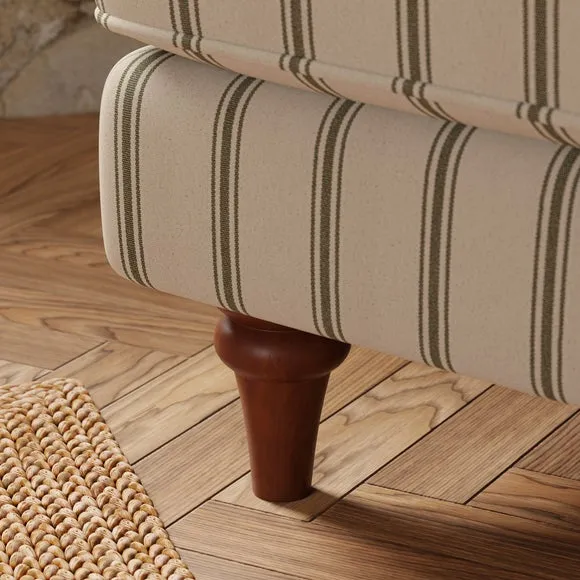 Beatrice II Folkstone Stripe Snuggle Chair 4