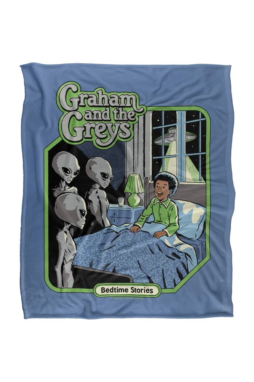 Steven Rhodes Graham & The Greys Silky Super Soft Throw Blanket