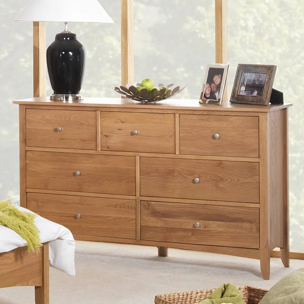 Statement Furniture Edward Hopper 3 Over 4 Chest of Drawers in Brown 2