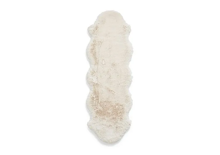 Teddy Double Sheepskin Rug - Ivory