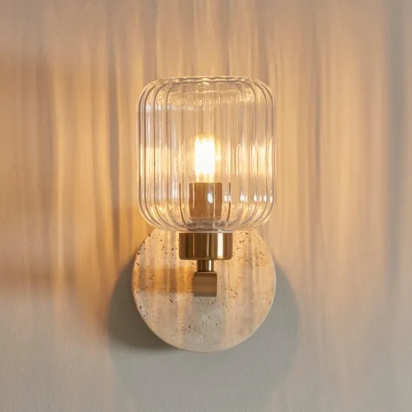 Vogue Tamara Ribbed Wall Light 1