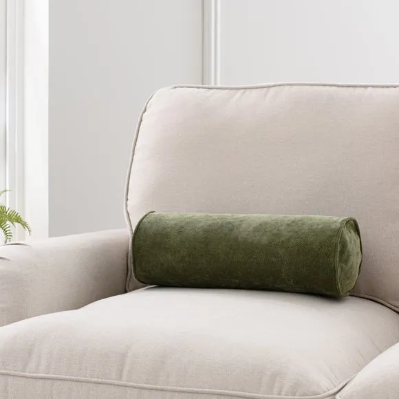 Velour Bolster Cushion Cover 1