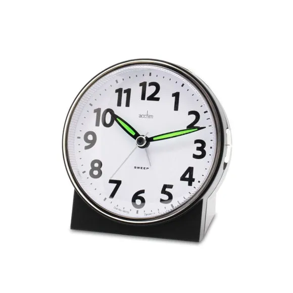 Acctim Micah Non Ticking Analogue Alarm Clock 5