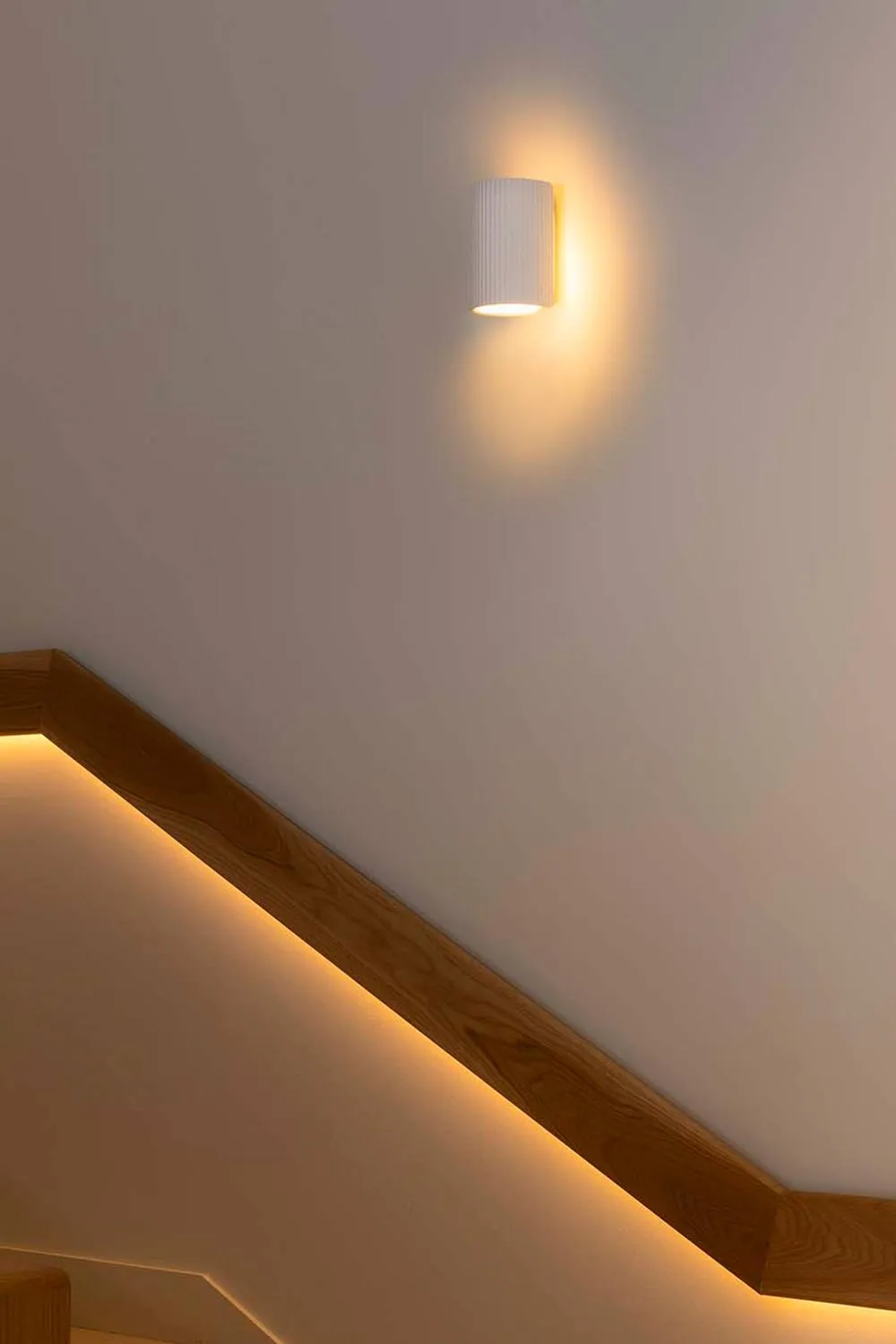 Netlighting Trama Plaster Wall Lamp White 1x E14 2