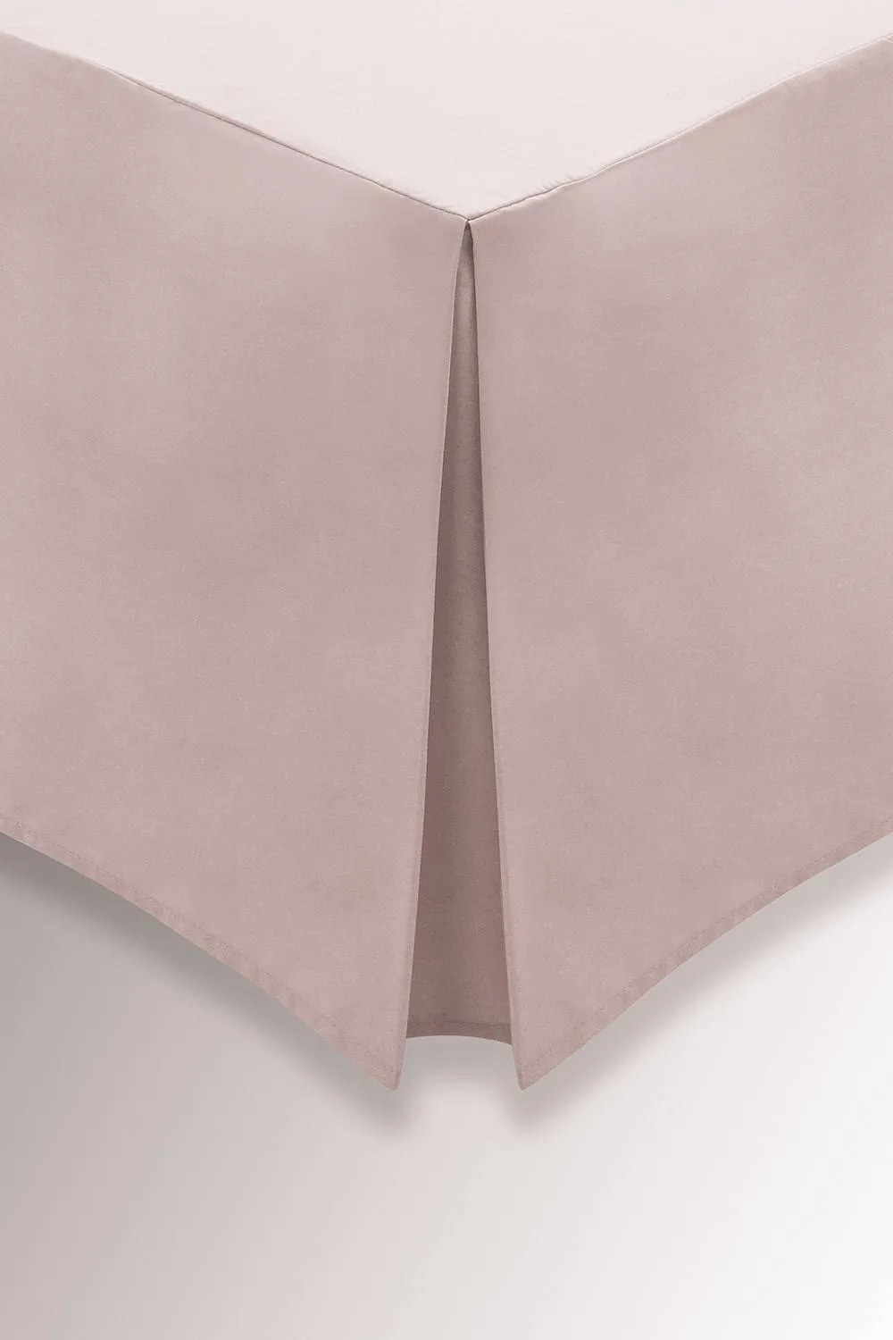 Helena Springfield 'Plain Dye' 180TC Valance in Pale Pink