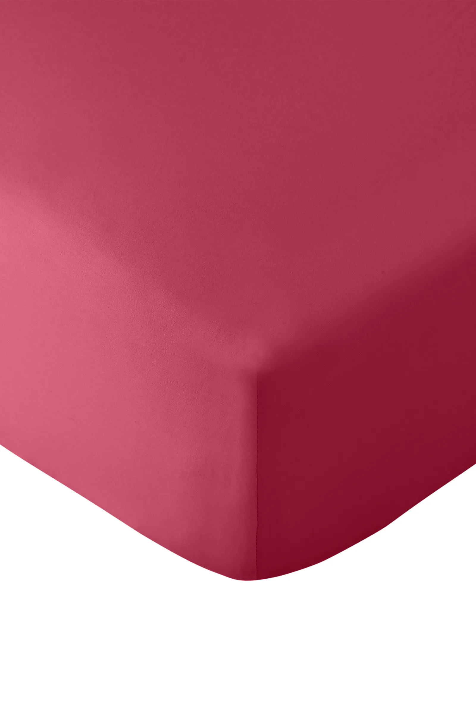 Catherine Lansfield So Soft Non Iron Fitted Sheet in Bright Pink 2