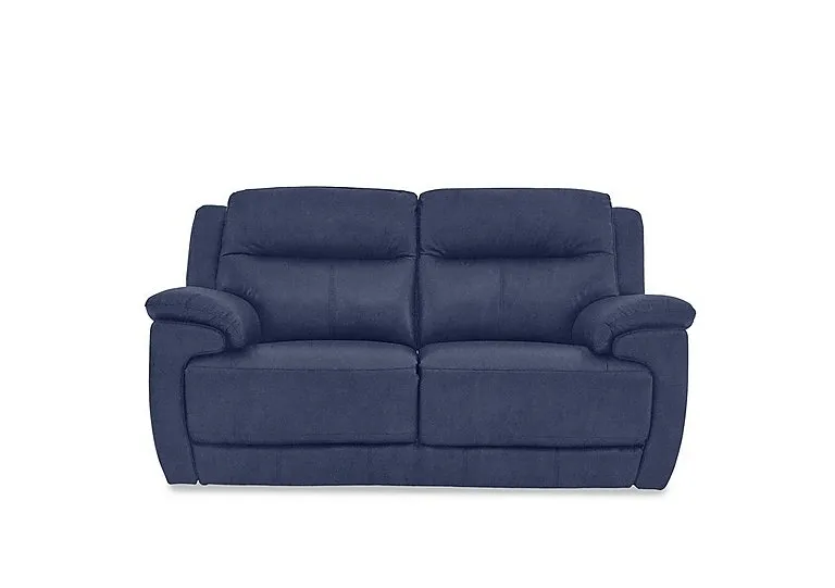 Touch 2 Seater Heavy Duty Fabric Sofa - Blue