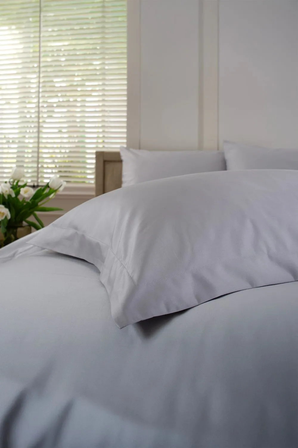 The Lyndon Company 800 Thread Count 100% Cotton Luxury Hotel Quality Duvet Cover Set | Deyongs 1846 in Grey 5