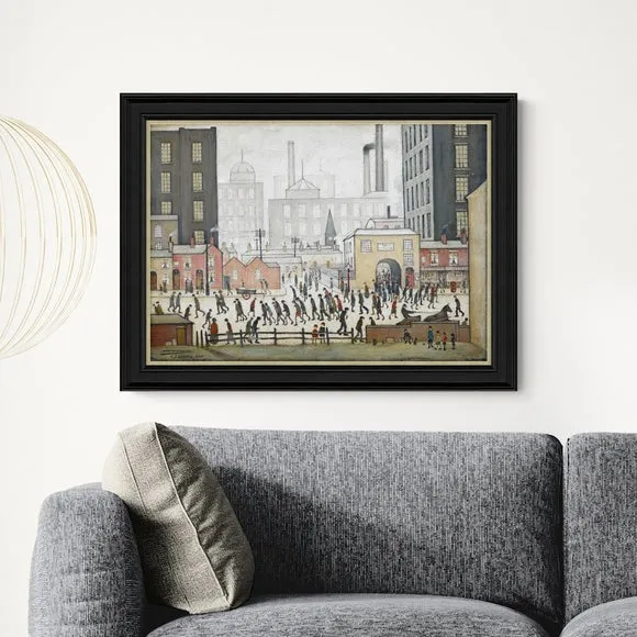 Artko Coming from the Mill by L.S Lowry Framed Print