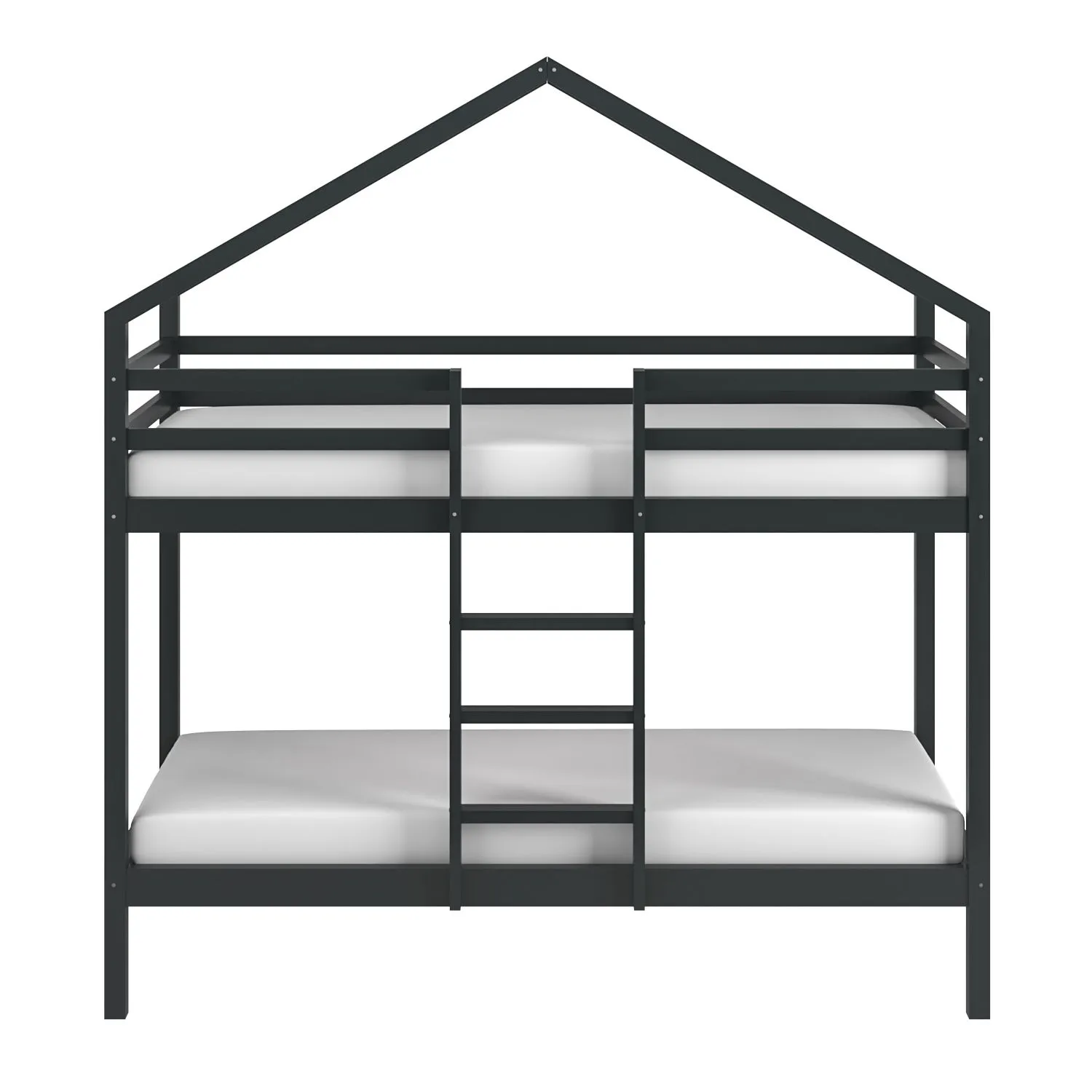 Flair Nest House Bunk Bed in Grey 4