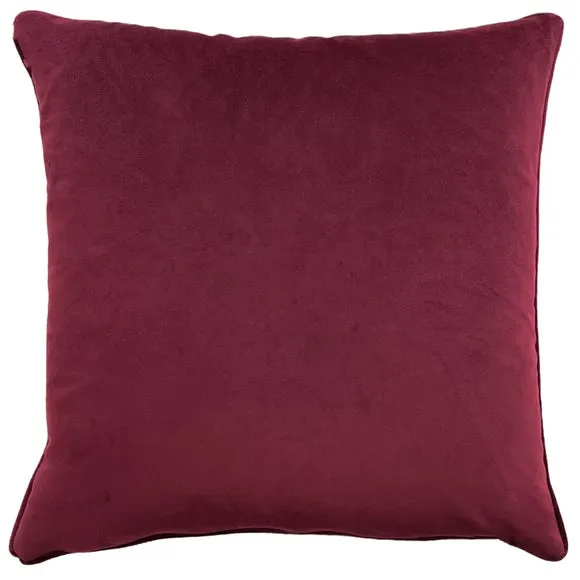 Mirrored Stag Shiraz Cushion 2