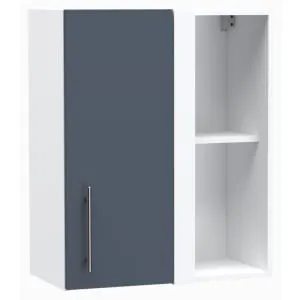 Wickes Orlando Marine Blue Corner Wall Unit - 600mm