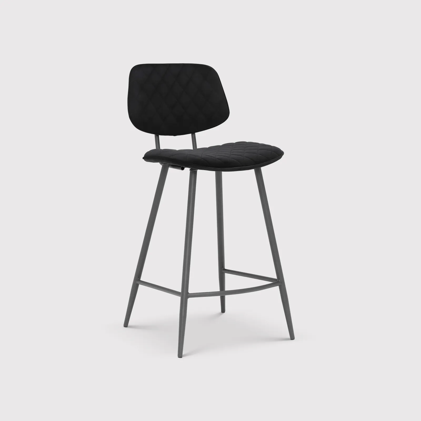 Archer Counter Stool, Black Velvet | Barker & Stonehouse 1