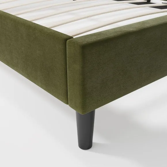 Alara Pleated Velvet Bed Frame 6