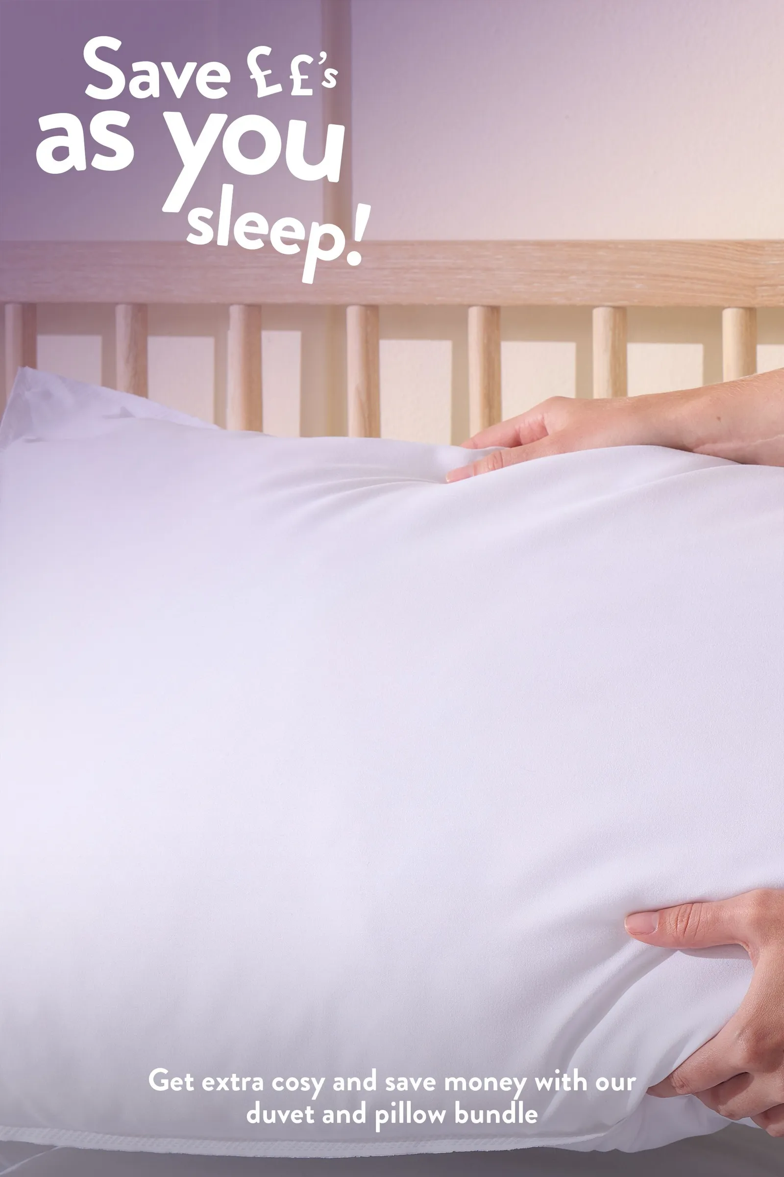 Slumberdown Cosy Nights 10.5 Tog All Year Round Duvet in White 5