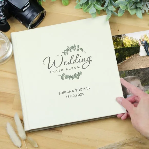 Personalised Wedding Square Photo Album 3