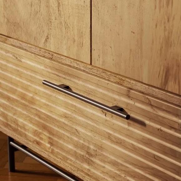 Bryant Double Wardrobe, Mango Wood Effect 4