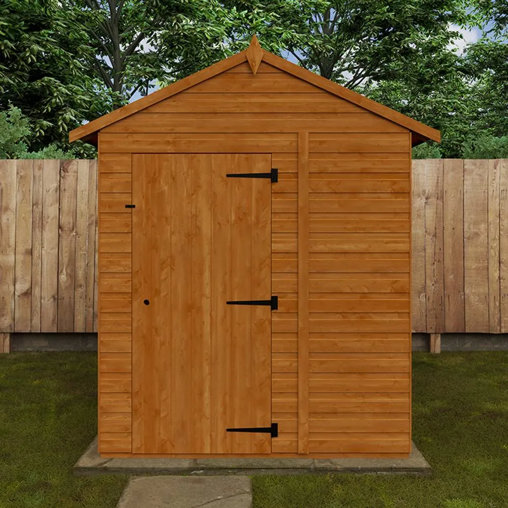 Buttercup Farm 8 x 6 Feet Flex Apex Windowless 12mm Flex - L238.8 x W175 x H213.5 cm in Burnt Orange 3