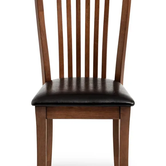 Canterbury 4-6 Seater Round to Oval Dining Table with 4 Chairs, Brown 4