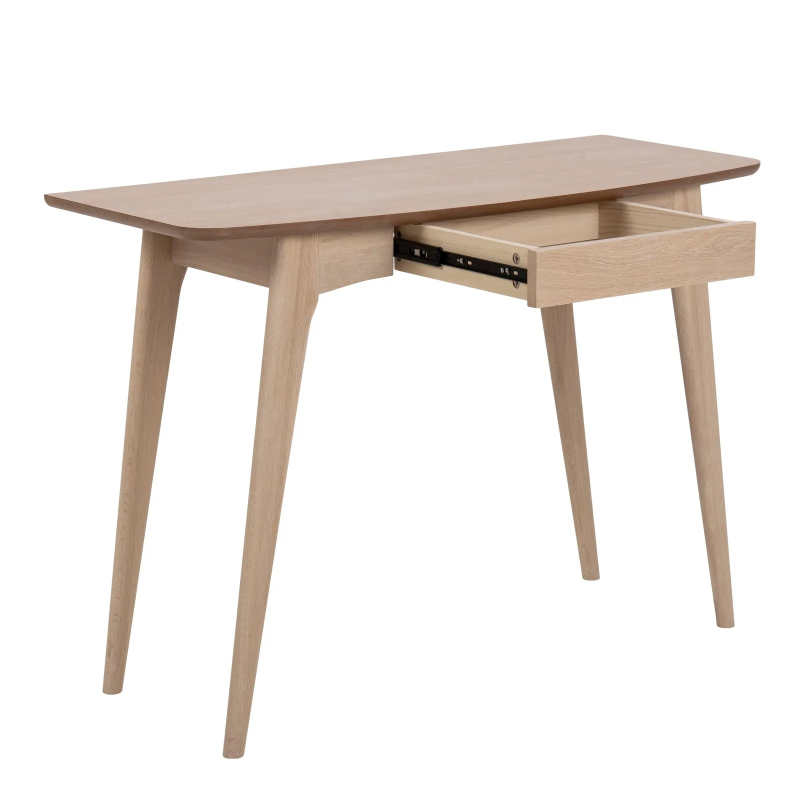 Furniture To Go Woodstock 1 Drawer Desk in Oak in Light Oak 4