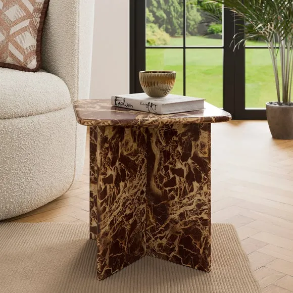 Lana Marble Small Side Table 1