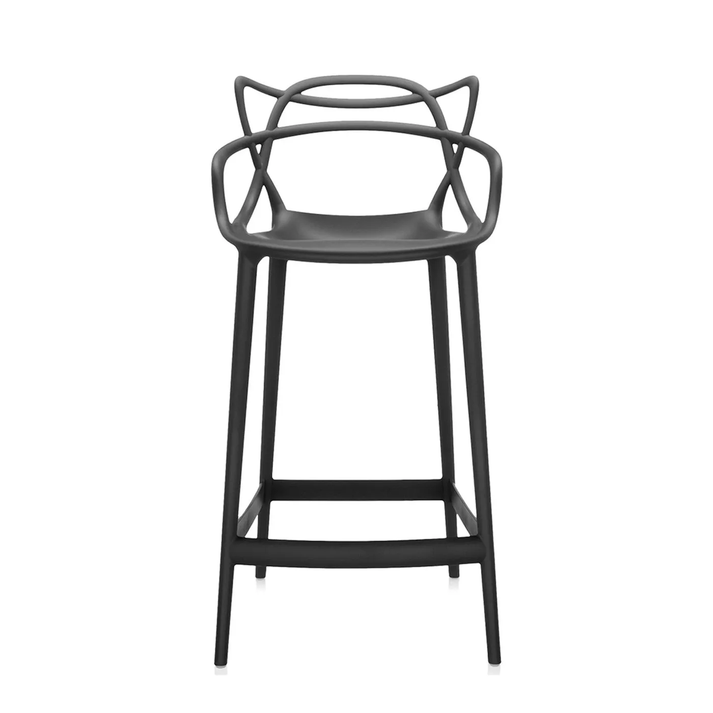 Kartell Masters Stool Medium Black 1